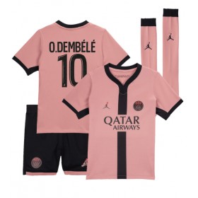 Paris Saint-Germain Ousmane Dembele #10 3rd Trikot 2024-25 Kurzarm (+ kurze hosen)